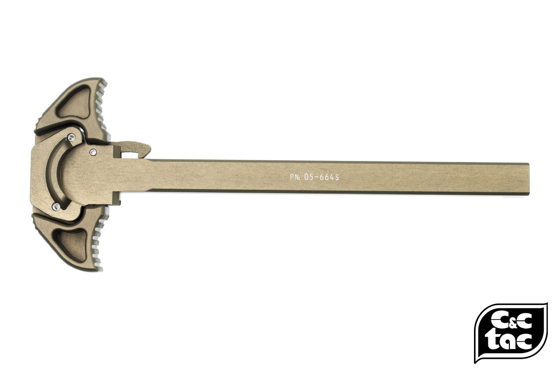 C&C MK16 URG-I ACH Style Airsoft Charging Handle for Marui MWS GBBR ( Grey )