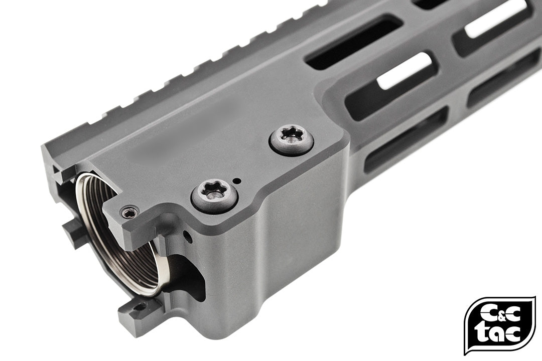 C&C Tac MK16 M-LOK 13.5 Rail Airsoft Ver. SOPMOD Block III ( Black ) ( URGI Style )