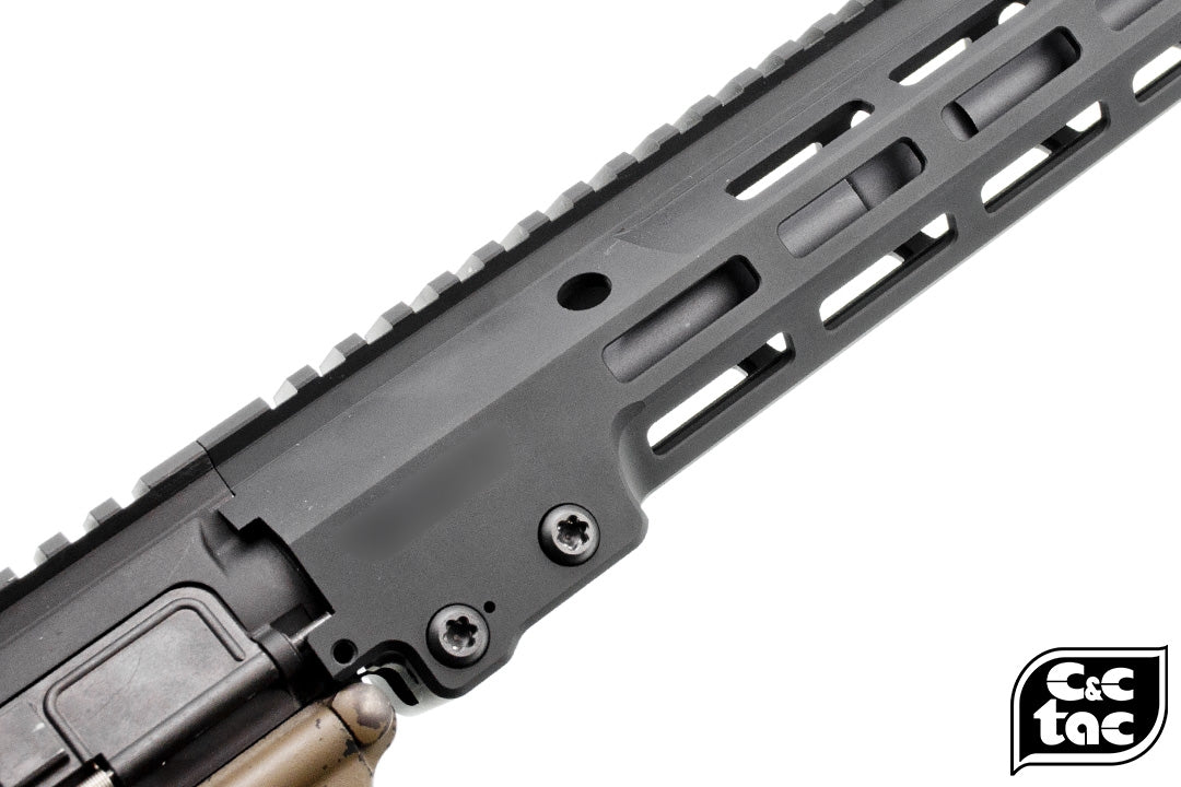 C&C Tac MK16 M-LOK 13.5 Rail Airsoft Ver. SOPMOD Block III ( Black ) ( URGI Style )