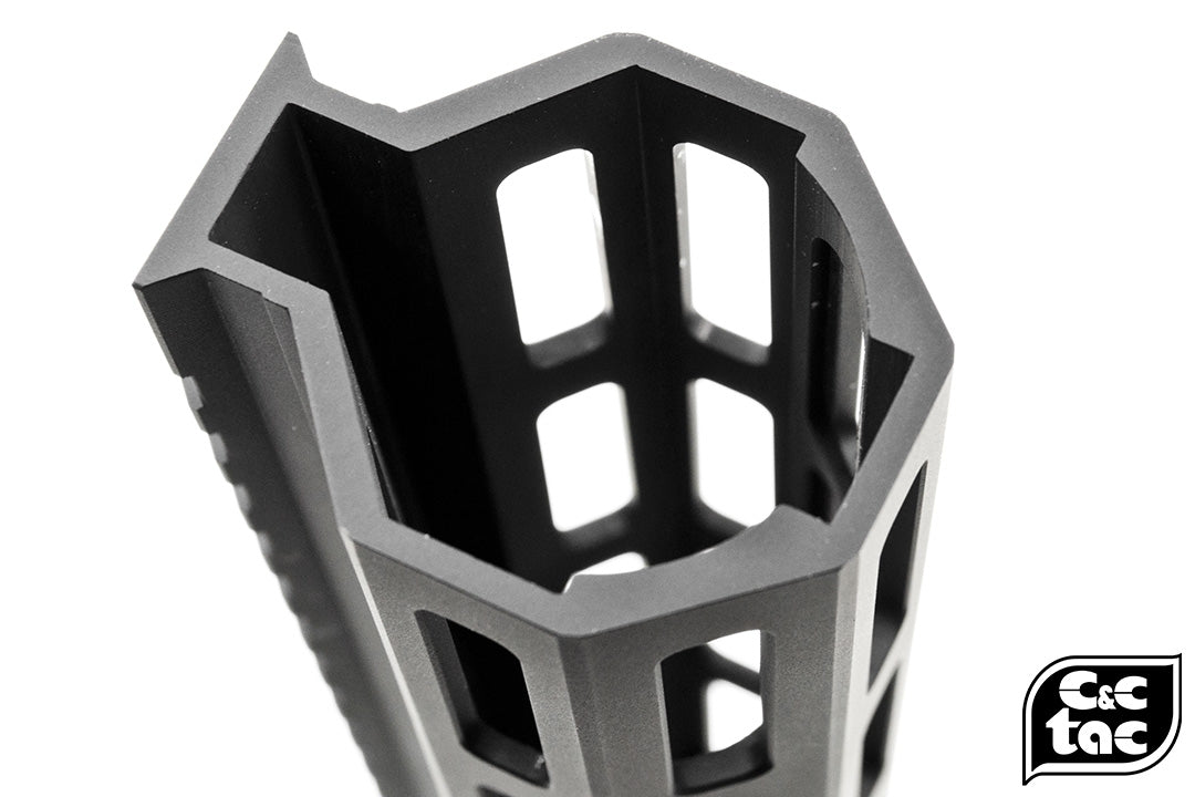 C&C Tac MK16 M-LOK 13.5 Rail Airsoft Ver. SOPMOD Block III ( Black ) ( URGI Style )