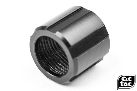 C&C Tac SCO Style Thread Protector for 14mm CCW Threaded Outer Barrel ( Black )