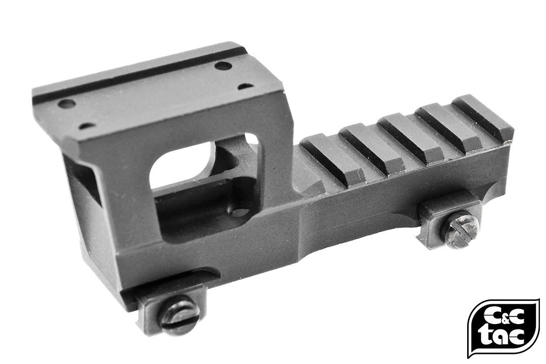C&C Tac T1 T2 Micro / Holosun 2.33" Height Rise Mount ( BK RB1 Style )