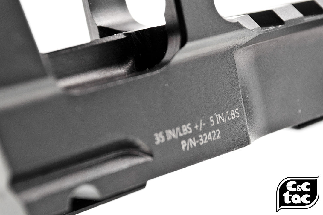 C&C Tac T1 T2 Micro / Holosun 2.33" Height Rise Mount ( BK RB1 Style )