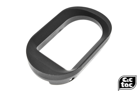C&C Tac TT Style CNC Aluminum Magwell for TM Hi-Capa ( Black ) / (Grey )-Grey