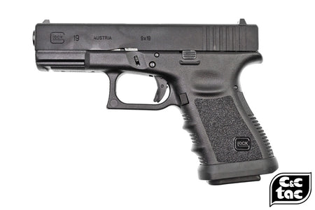 C&C Tac TT Style CNC Aluminum Magwell for TM Model 19 Gen3-Brown