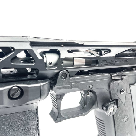 CTM TAC Fuku-2 CNC Aluminum Upper Set " SKELETON " Type for Action Army AAP01/C GBB Pistol Series ( AAP-01 / AAP-01C )-Grey