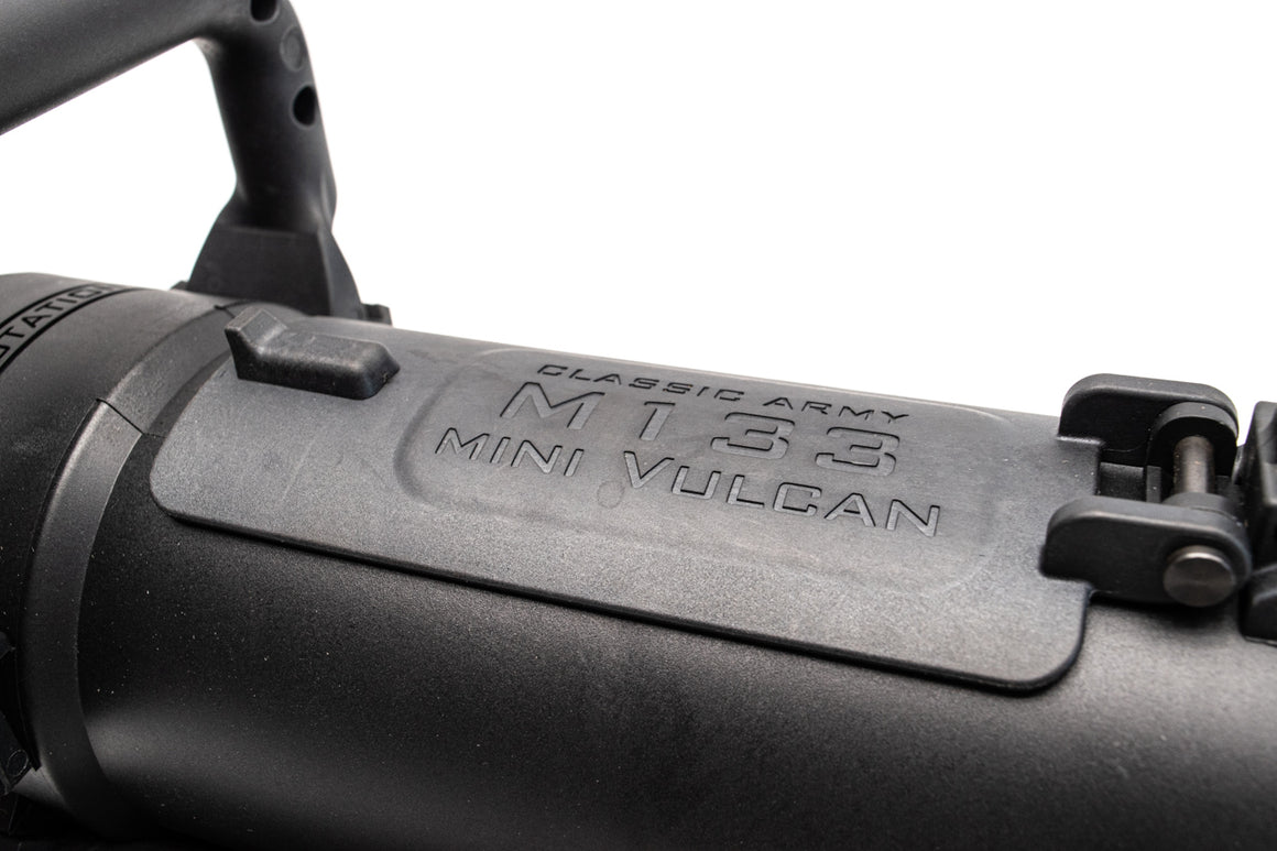 Classic Army M133 Mini Vulcan Rotating Multi-Barrel Airsoft AEG ( Electric Powered Minigun )