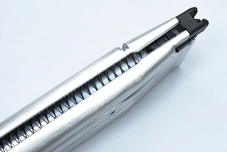 Guarder Light Weight Aluminum 31 Rds Gas Magazine For Marui TM Hi-Capa 5.1 GBBP ( SILVER )