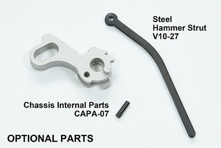 Guarder Stainless Hammer for Marui TM Hi-Capa 5.1 / 4.3 ( Combat / Silver )