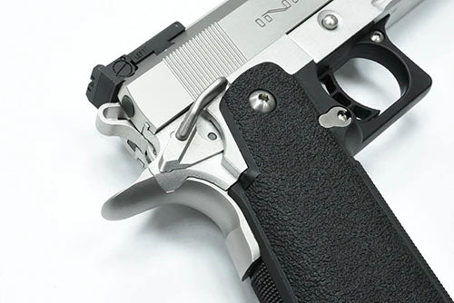 Guarder Stainless Grip Safety For Tokyo Marui Hi-Capa GBBP ( Silver )