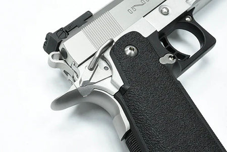 Guarder Stainless Grip Safety For Tokyo Marui Hi-Capa GBBP ( Silver )