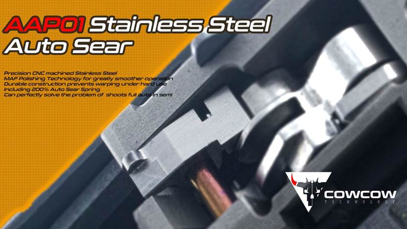 COW AAP01 SS Auto Sear for AAP01 GBBP Series ( AAP-01 )