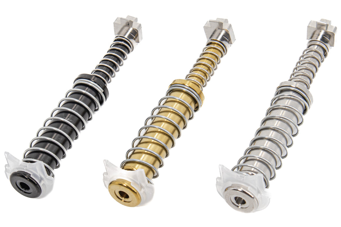 COW 19 Gen4 SS Stainless Steel Guide Rod Set for TM G19 Gen4 GBBP Series ( Black / Silver / Gold )-Gold