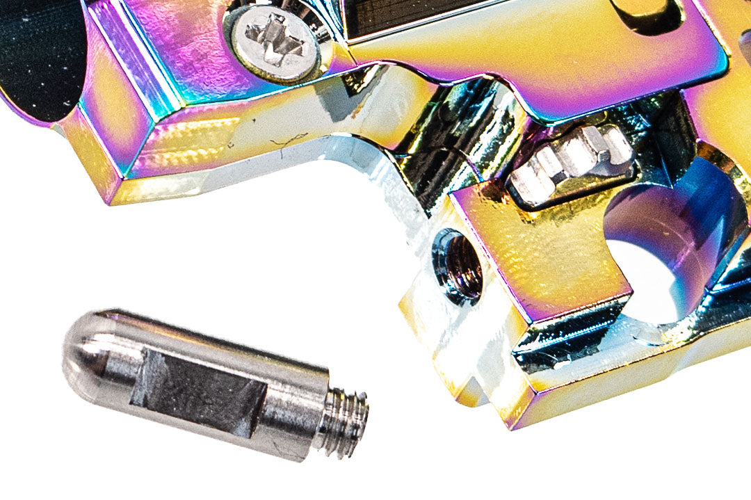 COW New Gen TDC CNC Aluminum Hop Up Chamber For Marui TM Hi-Capa / 1911 GBBP Series -Rainbow