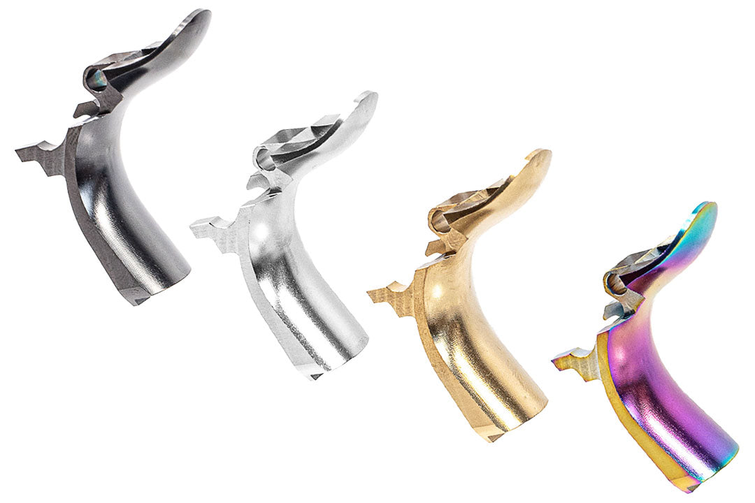 COW Match Grade Stainless Steel Grip Safety For Marui TM Hi-Capa GBBP Series-Rainbow