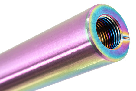 COW Stainless Steel .45 ACP Mark 5.1" 11mm CW Threaded Outer Barrel For Marui TM Hi-Capa 5.1 GBBP Series