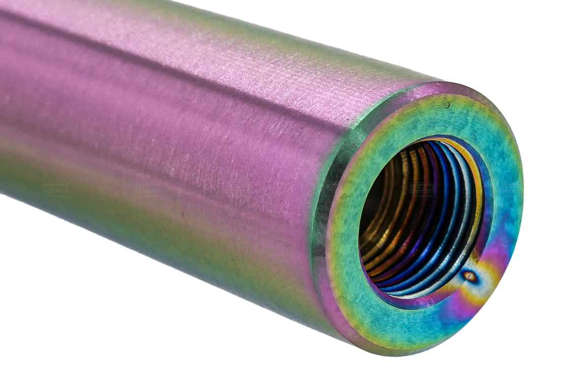 COW Steel 4.3" 11mm CW Threaded Outer Barrel For Marui TM Hi-Capa 4.3 GBBP Series