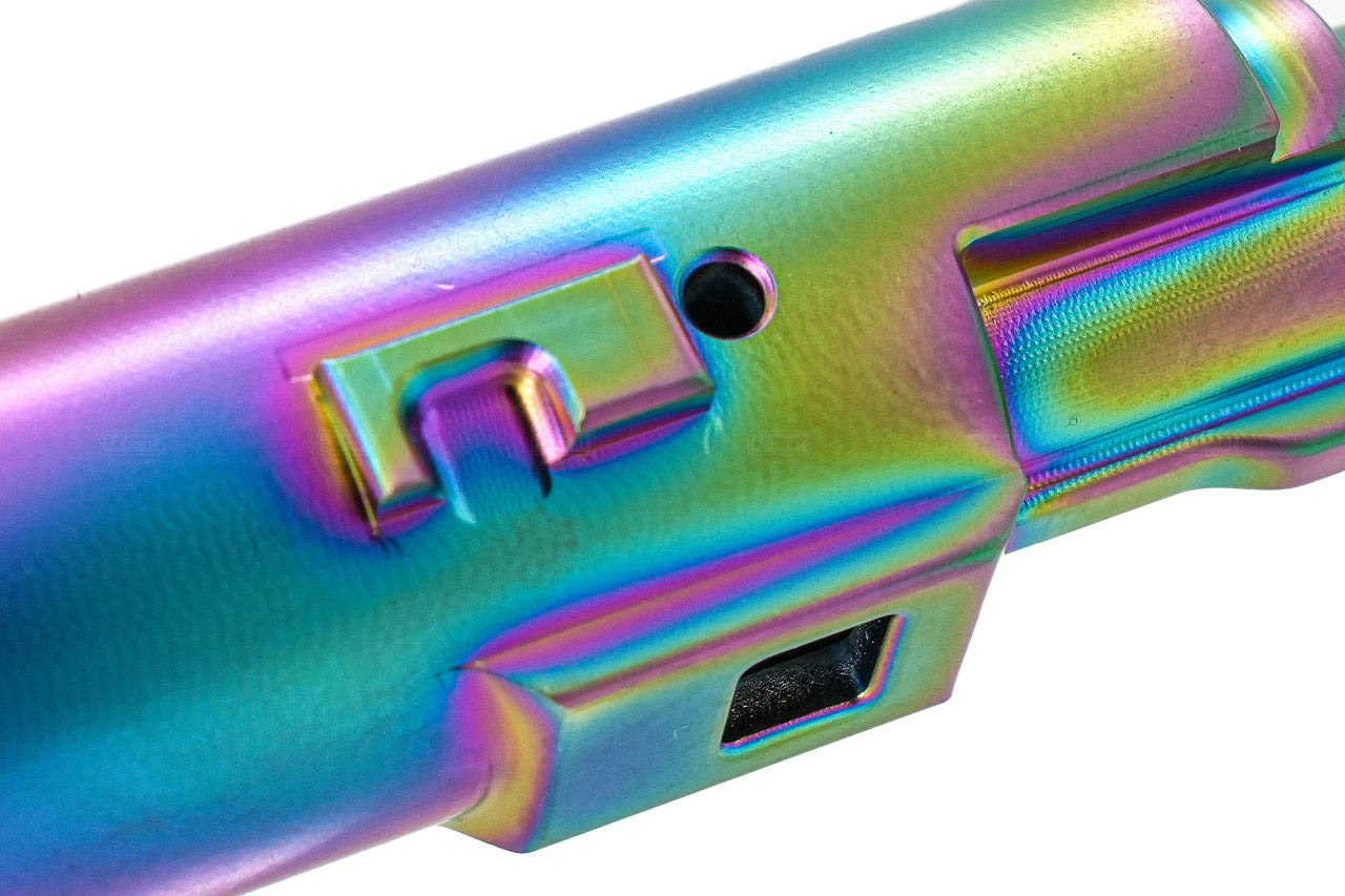 COW Power Up Aluminum Nozzle Set For Marui TM Hi-Capa GBBP Series -Rainbow