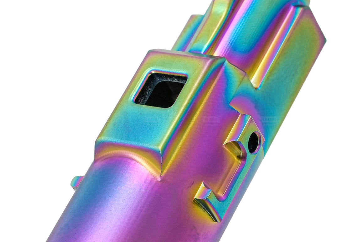 COW Power Up Aluminum Nozzle Set For Marui TM Hi-Capa GBBP Series -Rainbow