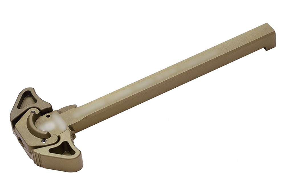 C&C Tac MK16 URG-I GOVT Style Airsoft Charging Handle for Marui MWS GBBR ( DDC / BK ) ( FBI HRT Style )-DDC ( Desert Dirt Color )