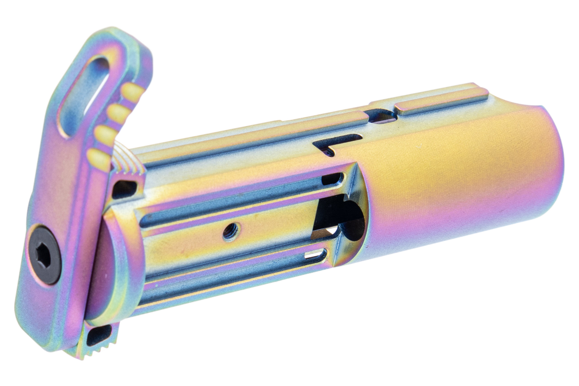 C&C AAP01 7075 Infinity Lightweight Blowback Unit BBU with Charge Handle for AAP01 GBB Pistol ( AAP-01 )-Red