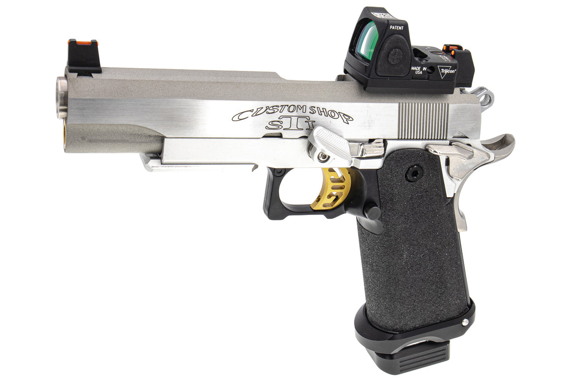 C&C Tac Tri Style RMR Ready Sight Set Adapter Plate Mount For Marui TM Hi-Capa 5.1 GBBP