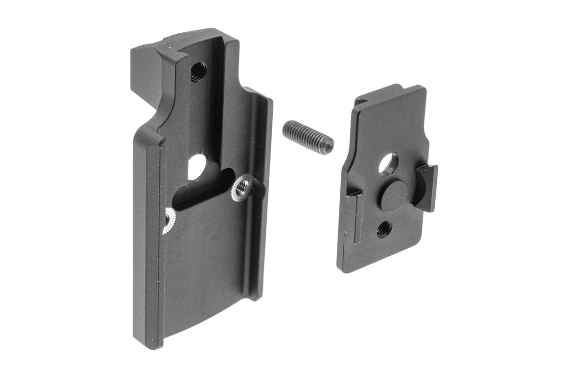 C&C Tac Tri Style RMR Ready Sight Set Adapter Plate Mount For Marui TM Hi-Capa 5.1 GBBP