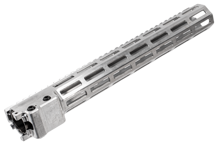 C&C Tac MK16 M-LOK 13.5 Rail Airsoft Ver. ( RAW Edition Silver , Non-Anodized Original Color ) ( NSN URGI Style Ver. )