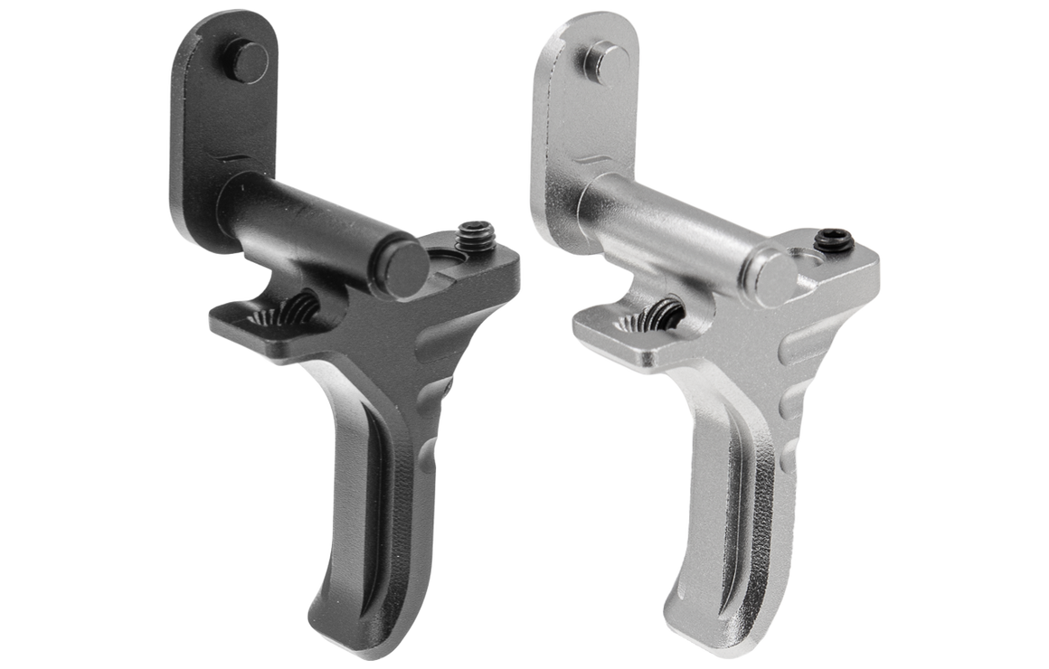 C&C KD Style Dual Adjustable Pro Competition Trigger for SIG AIR / VFC P320 M17 M18 GBBP Series-Silver