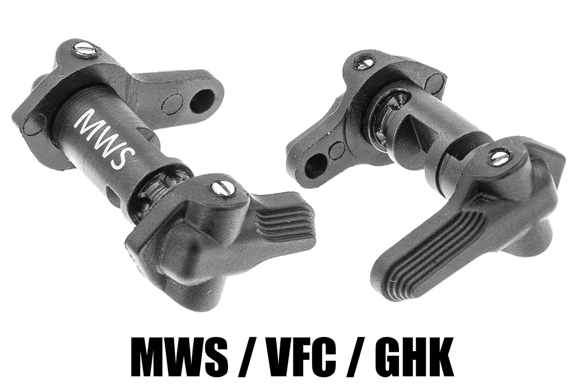 C&C MSG Ambi Safety Selector Set For Marui TM M4 MWS GBB / VFC M4 / APFG MPX MCX GBB GBB / GHK M4 GBB-GHK M4 GBB