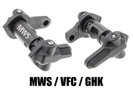 C&C MSG Ambi Safety Selector Set For Marui TM M4 MWS GBB / VFC M4 / APFG MPX MCX GBB GBB / GHK M4 GBB-GHK M4 GBB