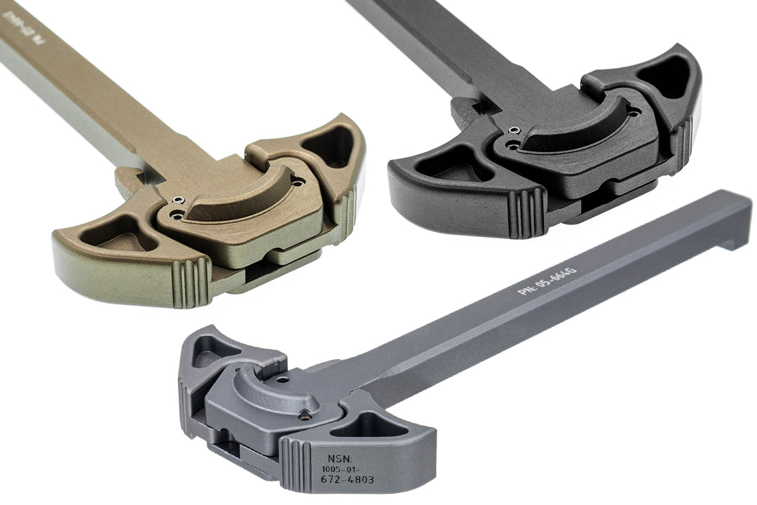 C&C MK16 URG-I ACH Style Airsoft Charging Handle for Marui MWS GBBR ( Grey )