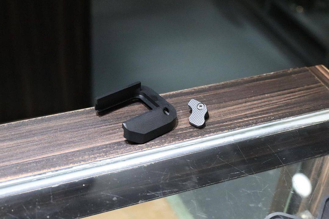 C&C SP Style MPX Magwell & Mag Release for APFG MPX-K / MCX GBB Series-Grey