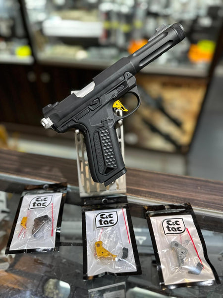 C&C TY Style Trigger For Tokyo Marui TM / WE G Series ( G Model ) ( For Umarex / VFC Glock / AAP-01 )-Gold