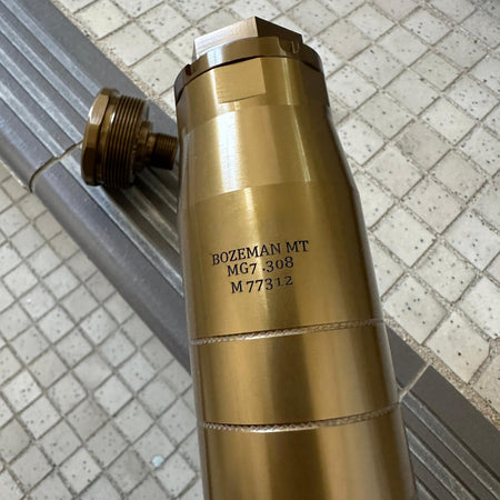 C&C Tac Rex MG7 Style Dummy Barrel Extension / Tracer Adapter For Airsoft ( End Cap Q CB Adapter For CCT0170 C&C Tac CB Flash Hider 14mm CCW Thread )