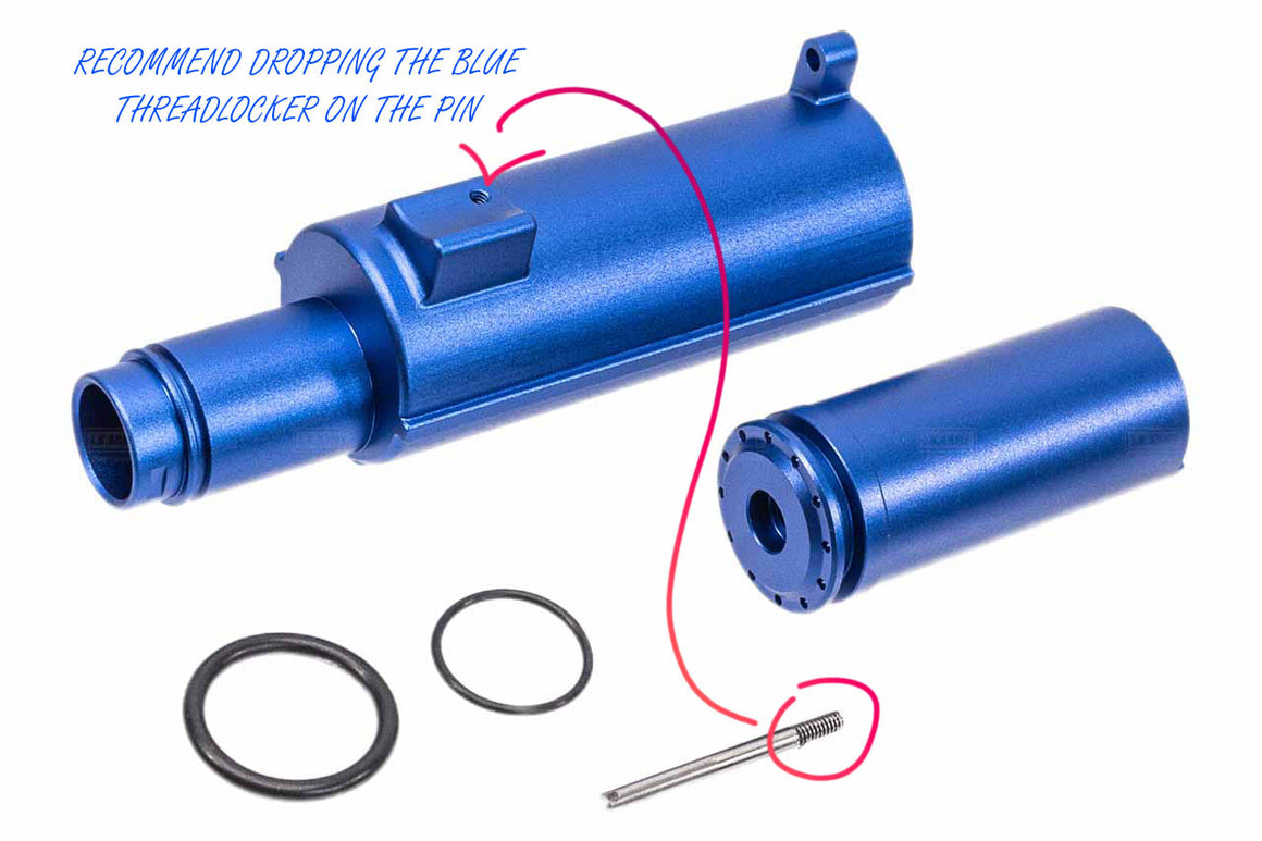 C&C Tac SAIGA 12 Performance Nozzle Set For Marui TM SAIGA-12 GBB Series ( CNC Aluminum )