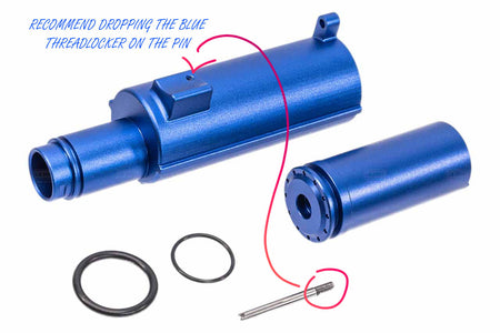 C&C Tac SAIGA 12 Performance Nozzle Set For Marui TM SAIGA-12 GBB Series ( CNC Aluminum )