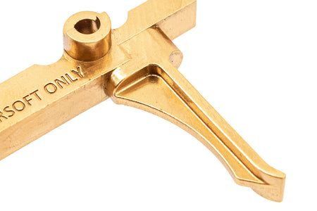 C&C Tac AT* Flat Style Trigger For VFC M4 GBB / APFG MPX MCX GBB Series ( MIM Steel )-Black