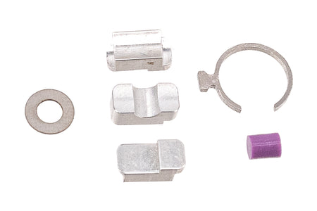 C&C BlueBrass Hop Up System For Marui TM MWS GBB ( Chamber Base and Adjuster Set ) ( CNC Brass & Aluminum )