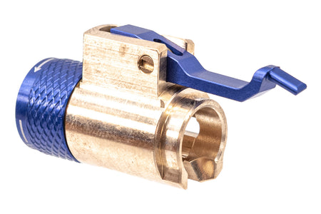 C&C BlueBrass Hop Up System For Marui TM MWS GBB ( Chamber Base and Adjuster Set ) ( CNC Brass & Aluminum )
