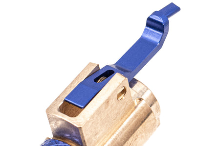 C&C BlueBrass Hop Up System For Marui TM MWS GBB ( Chamber Base and Adjuster Set ) ( CNC Brass & Aluminum )