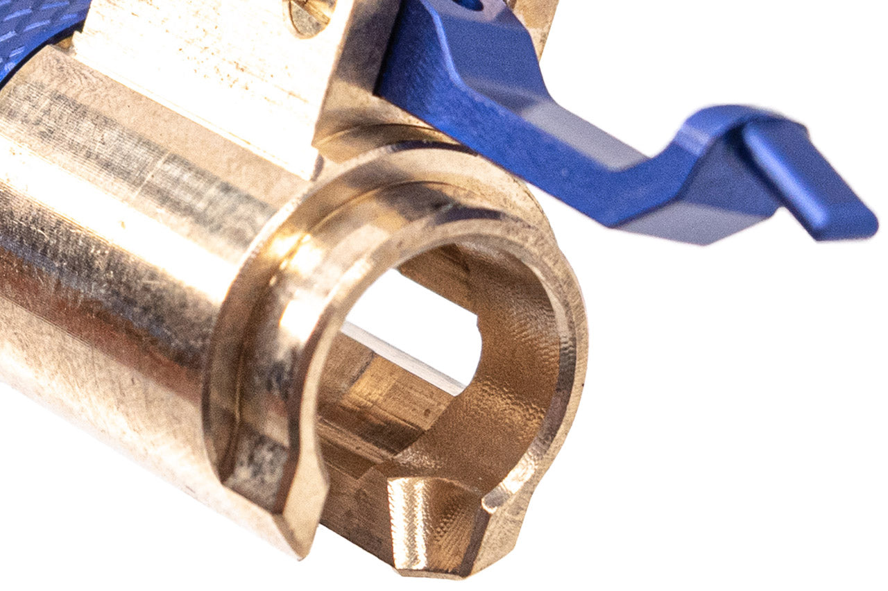 C&C BlueBrass Hop Up System For Marui TM MWS GBB ( Chamber Base and Adjuster Set ) ( CNC Brass & Aluminum )