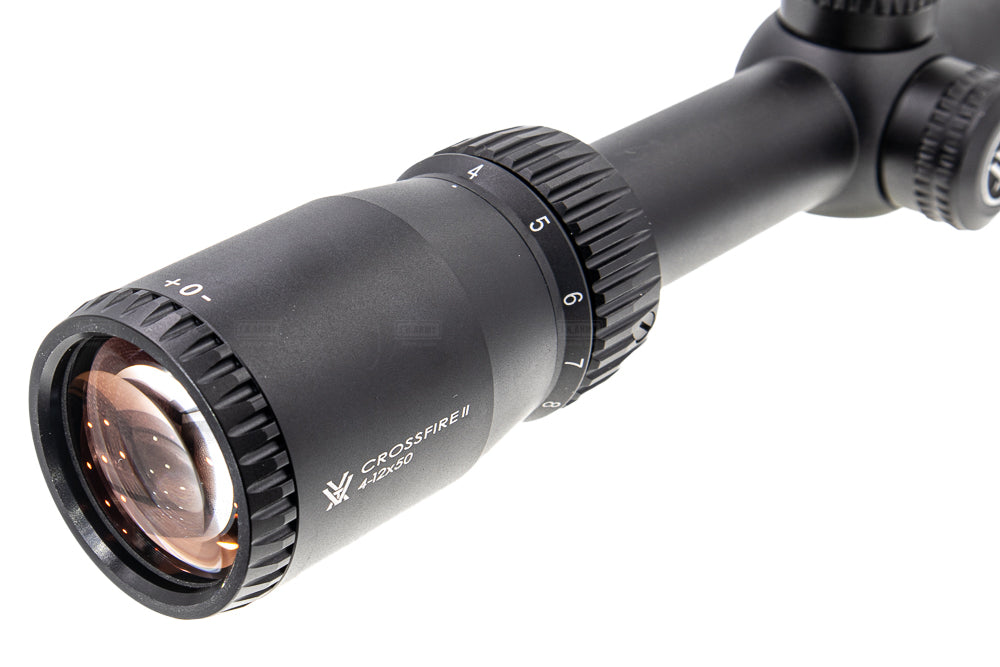 Vortex Crossfire II AO 4-12x50mm 1in Tube Second Focal Plane Rifle Scope