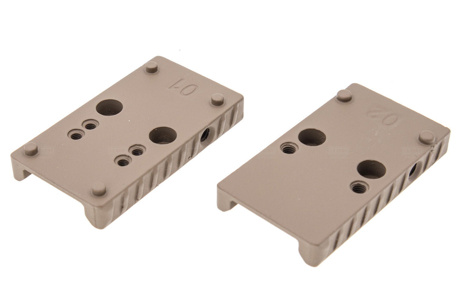 Cybergun CANiK TP9 Optic Plate & Charging Handle Set ( FDE ) ( CG-CAPL02 )