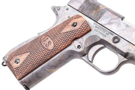 Cybergun AO Marble Pattern 1911 with Wood Grip GBB Pistol Airsoft