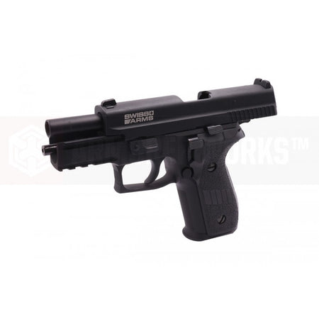 Cybergun Swiss Arms Navy Compact Version with Rail P229 GBB Pistol Airsoft ( CG-SW0210 )