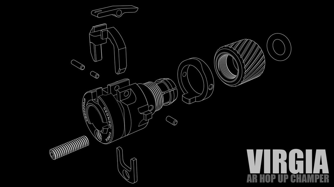 Ceondoi VIRGIA TDC Hop Up Chamber For VFC / GHK AR / M4 GBBR Series