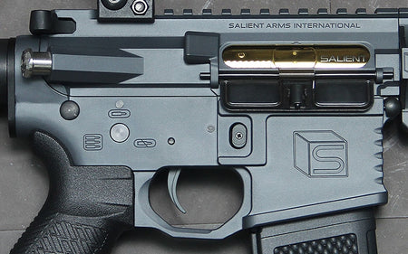 E.G.T. EMG SAI GRY AR15 CQB AEG (Tornado Gray) ( By G&P )