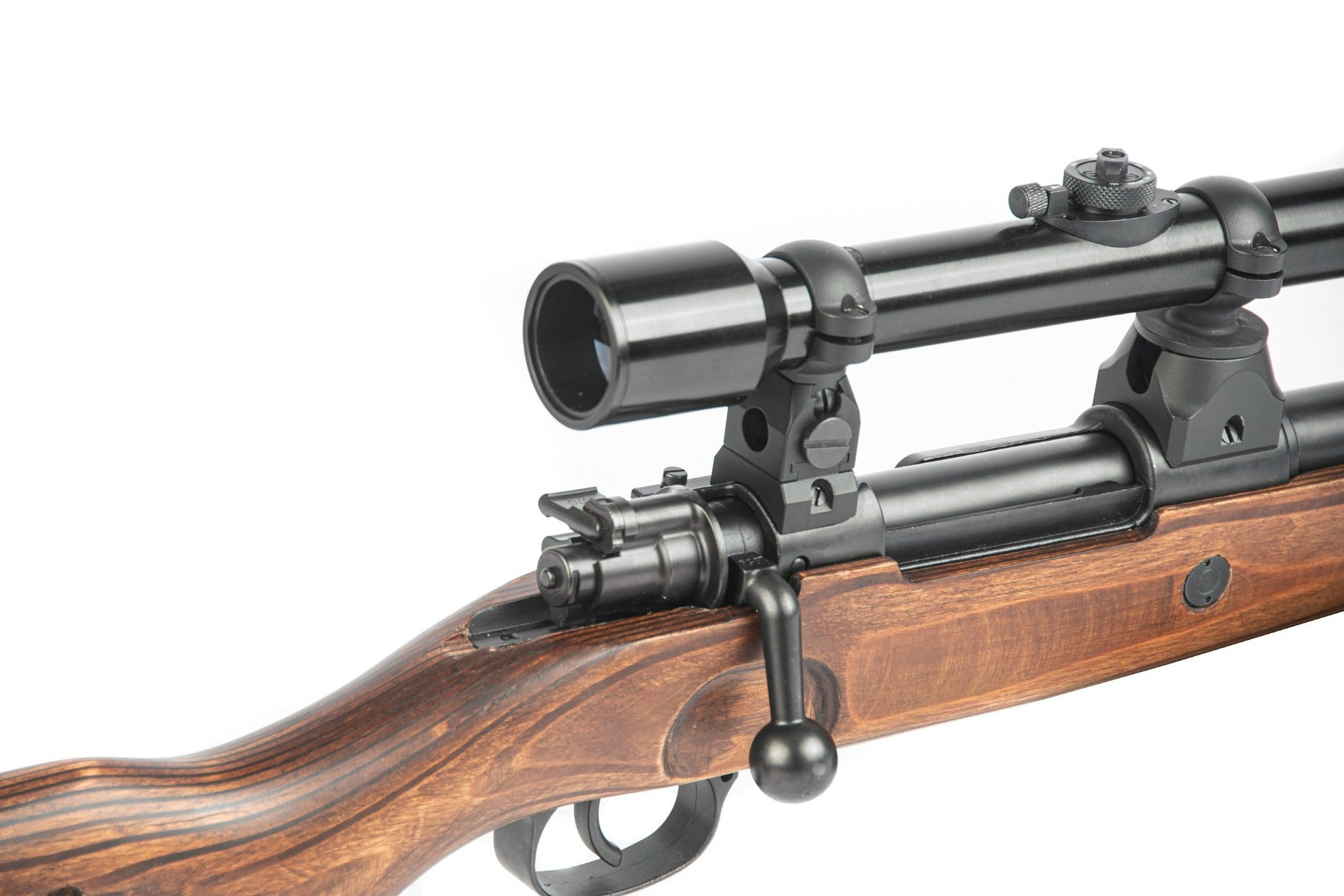 ARES Kar98k Spring Rifle Steel Version ( With Scope And Mount ) ( Karabiner 98K Sniper ) ( Genuine Laminated Wood )-CLA-003 ( With Scope And Mount )