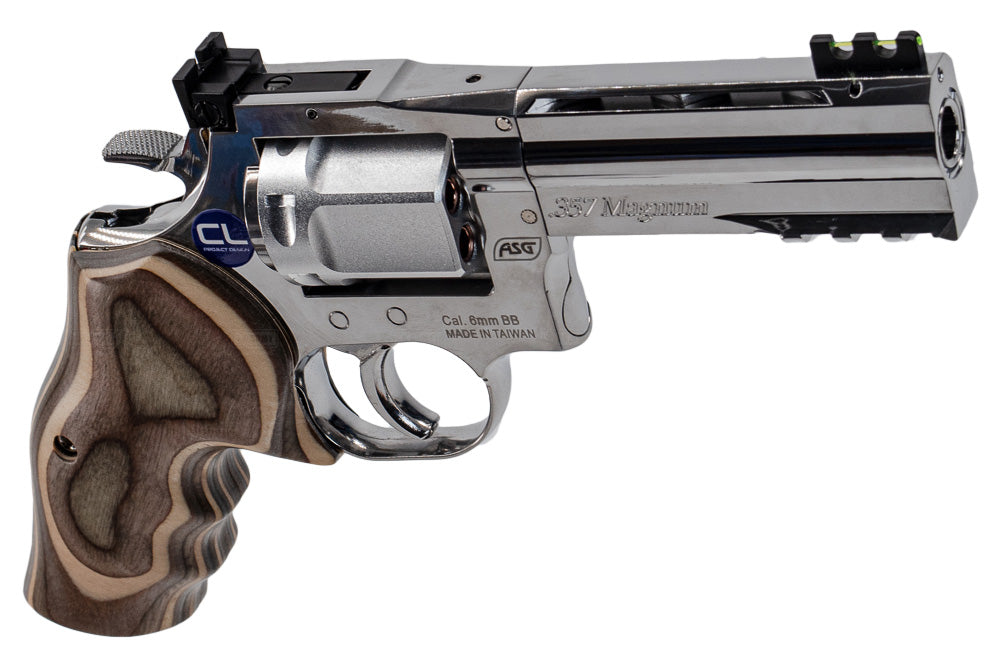 CL Project Design ASG DW 715 Revolver 4 Inch Limited Edition Silver